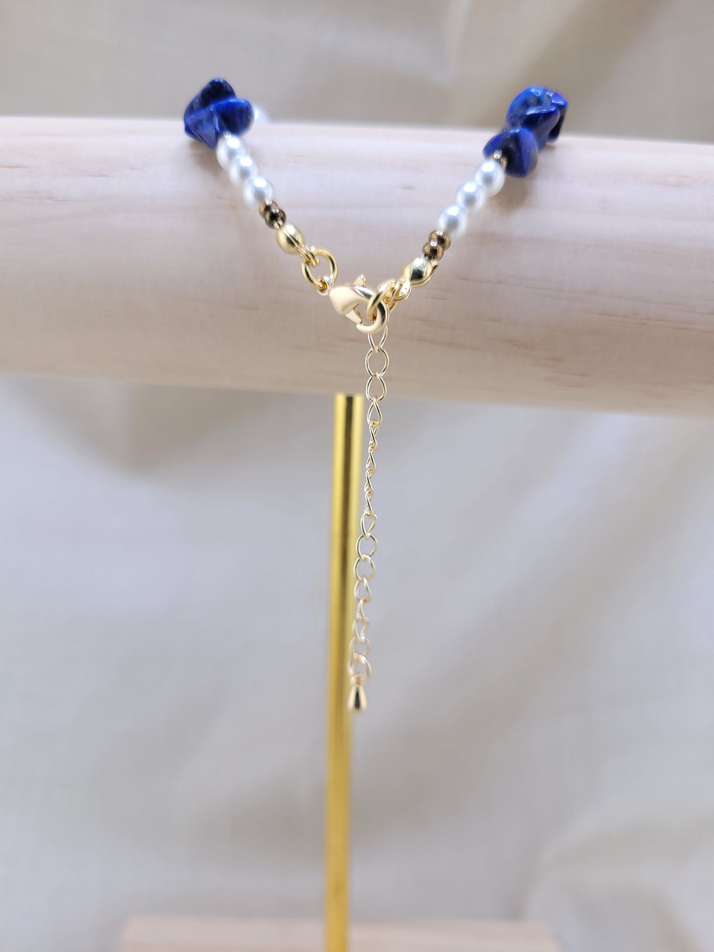 Bracelet en perles Lapis lazuri Galata