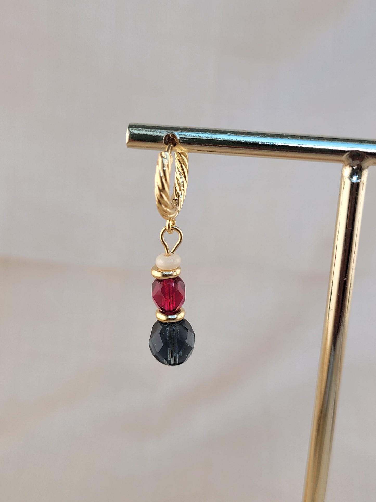 Boucles d'oreille en perles Belem