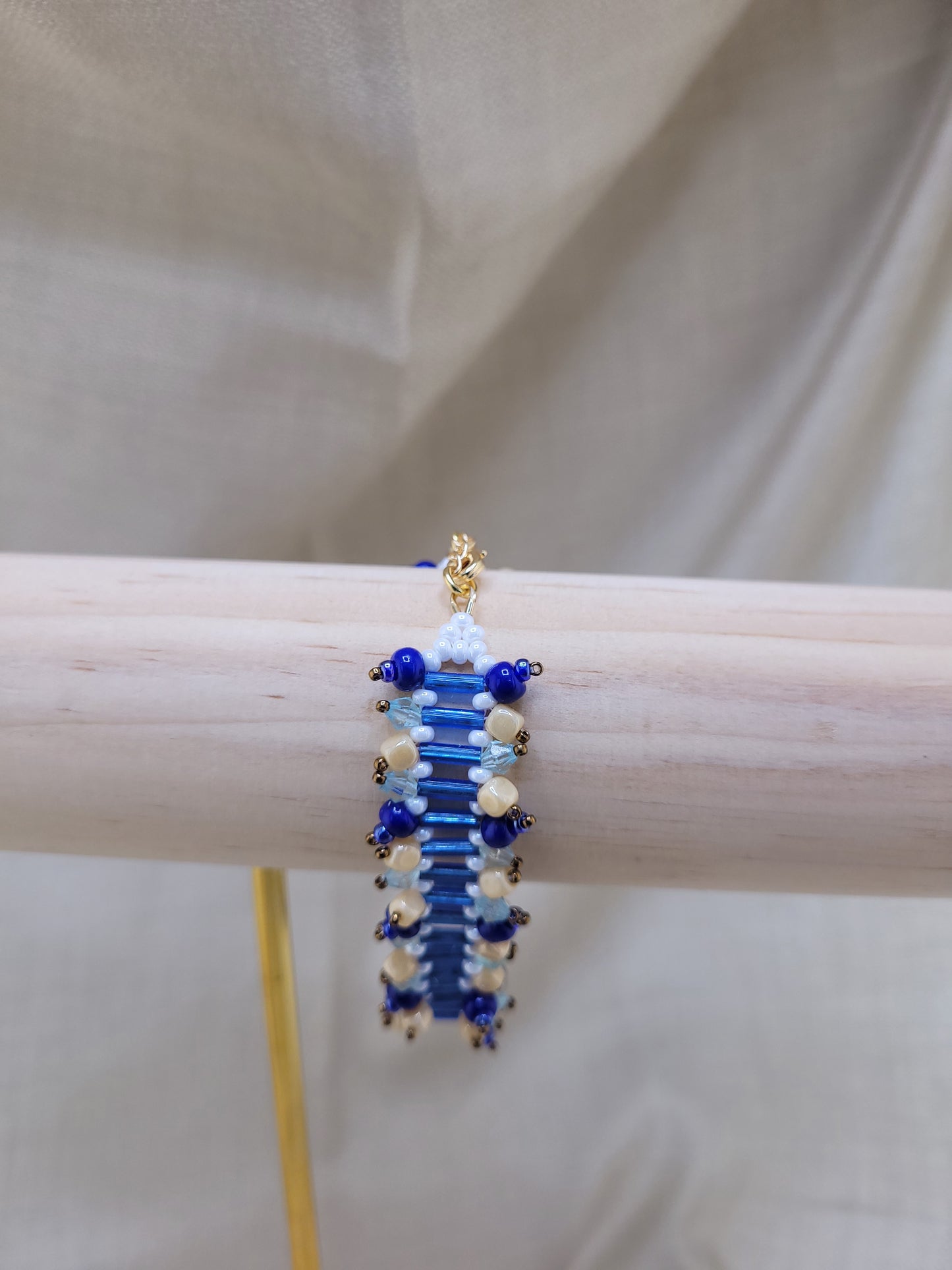 Bracelet tissé bleu Antalya