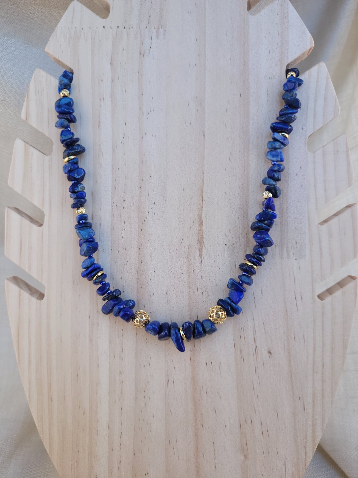 Collier recto verso Lapis Lazuri Adalar