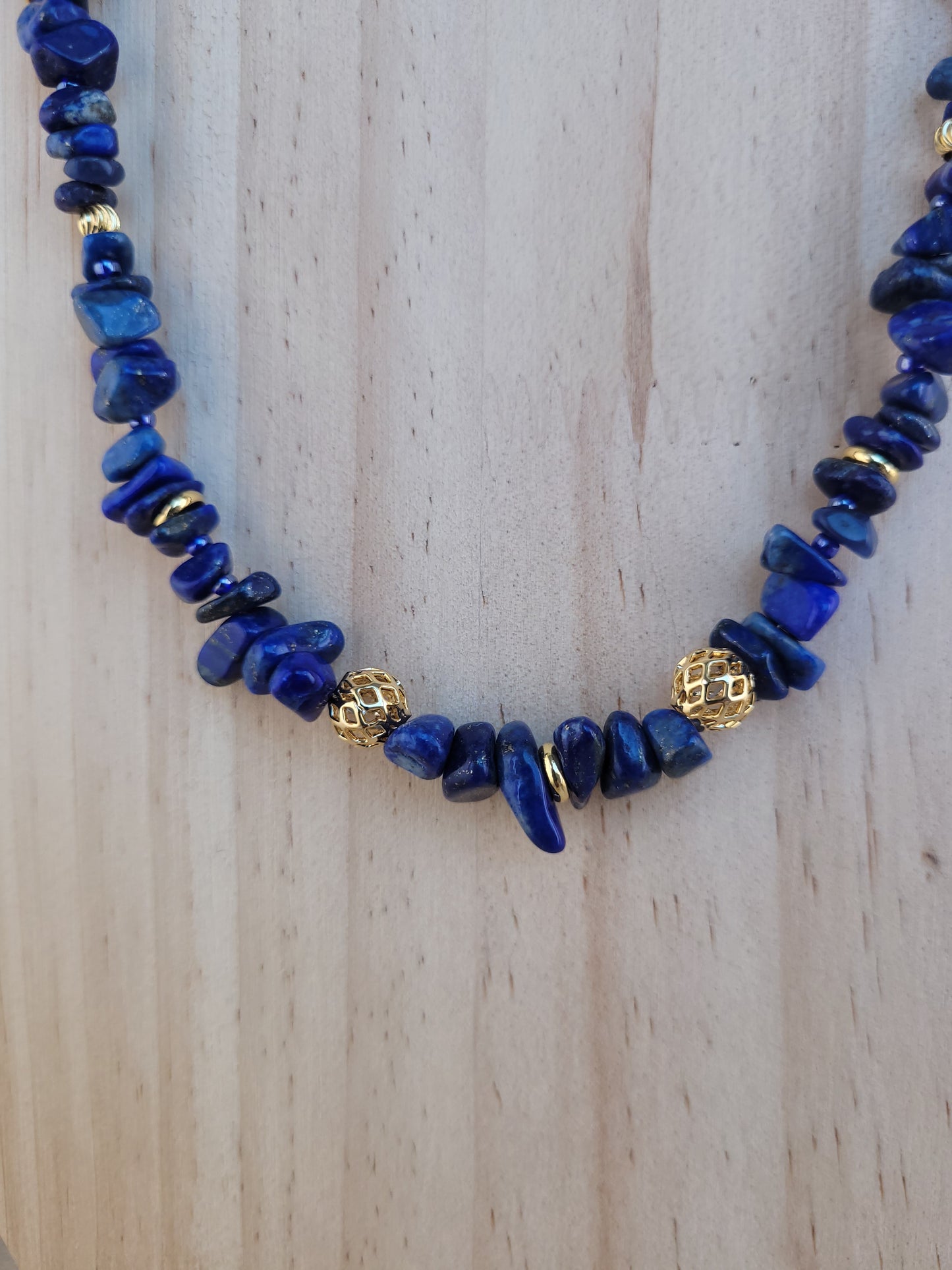 Collier recto verso Lapis Lazuri Adalar