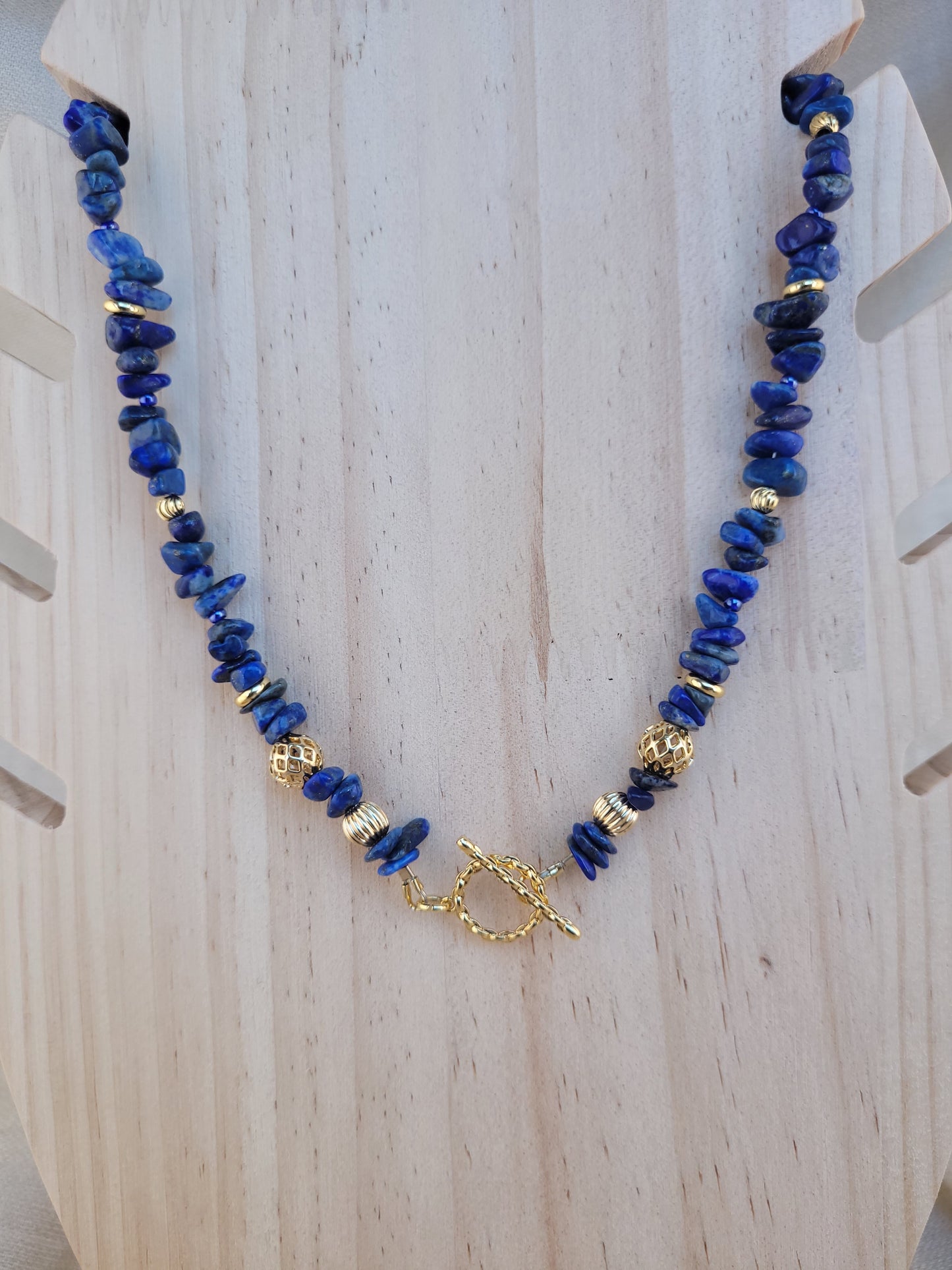 Collier recto verso Lapis Lazuri Adalar