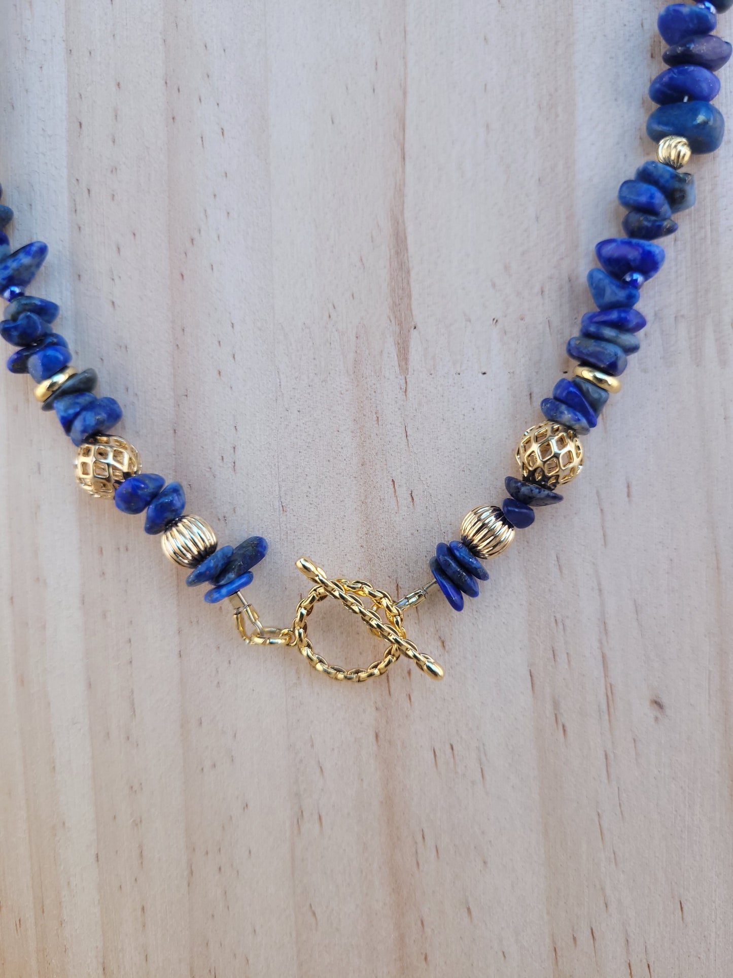 Collier recto verso Lapis Lazuri Adalar