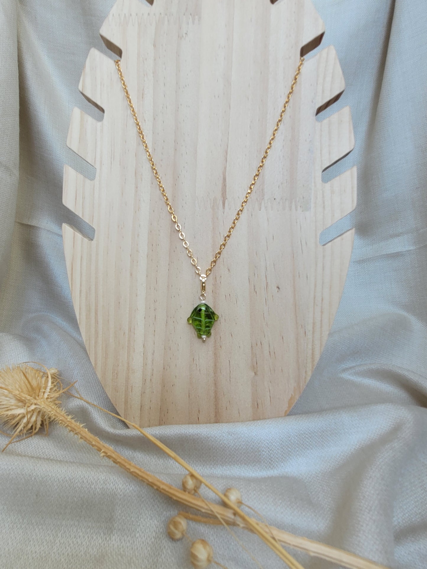 Pendentif Poisson Vert Turkana